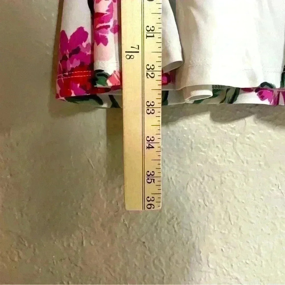 Eliza J White Floral Sleeveless Midi Dress Size 2P whimsical glam feminine glam - Picture 9 of 9